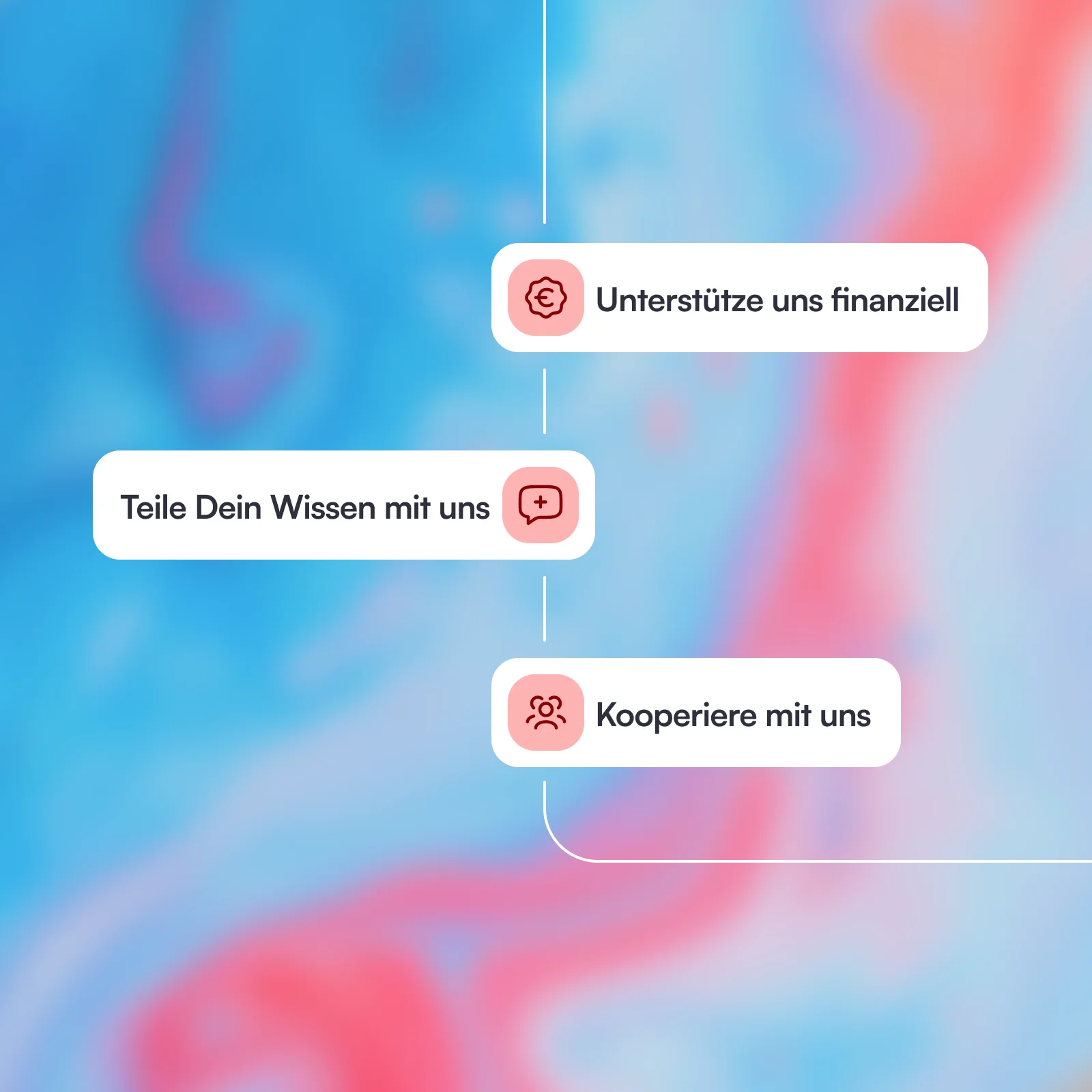 Aktive Unterstützung Illustration