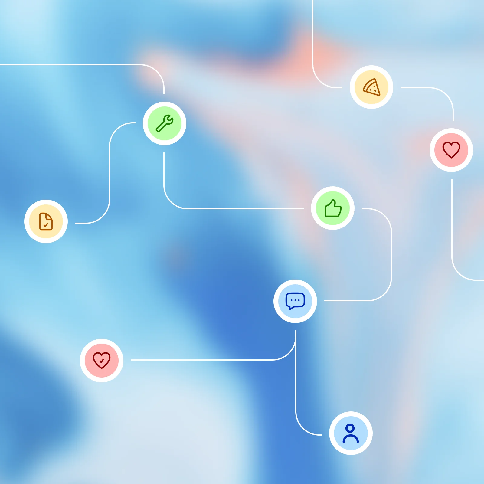 Unterstützung Illustration